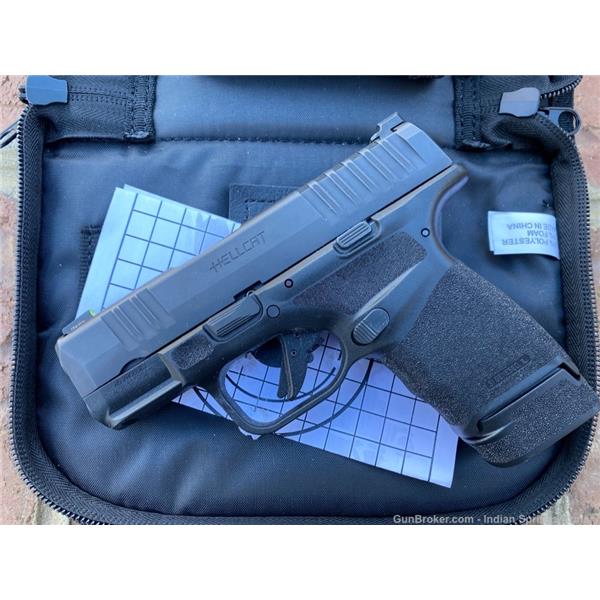 9mm Luger (9x19 Para) Springfield Armory Hellcat 9MM Night Sight 9 Hell Cat SA PENNY No Reserve