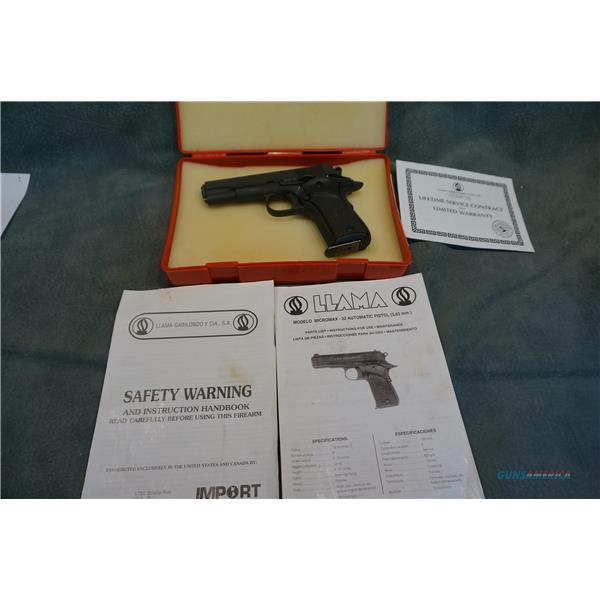 .32 ACP Llama Micromax 32ACP w/box