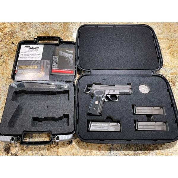 9mm Luger (9x19 Para) Sig Sauer P229 Legion w/extra magazines 3 inch " barrel