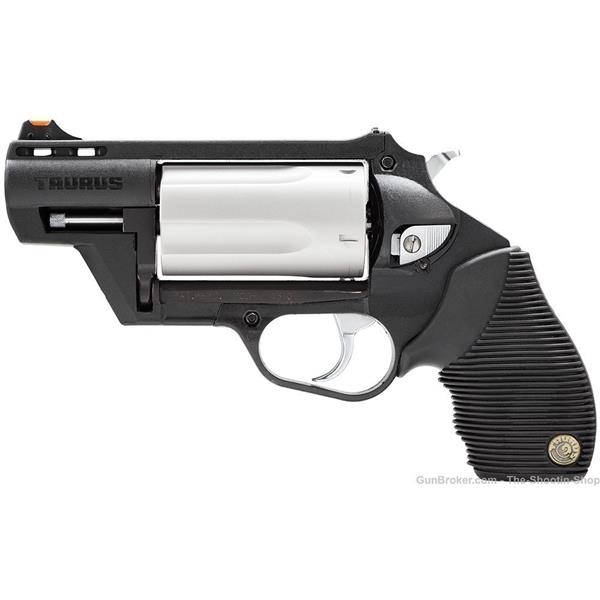 .45LC .45 COLT 410GA Taurus Model PUBLIC DEFENDER JUDGE Revolver 45 45LC SS BLK NEW 725327608332 2.5 " barrel 2441029TCPLY