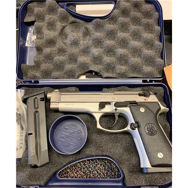 9mm Luger (9x19 Para) Beretta 92FS INOX 5 inch " barrel