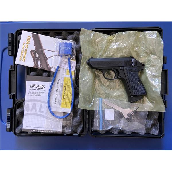 .22 LR Walther PPK/S .22LR .22lr 3.35 10rd Black Threaded Barrel PPK PPKS