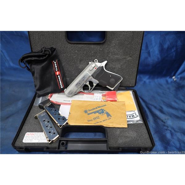 Near Mint in Box Walther PPK/S .380 Acp 3 1/4" Barrel & Crimson Laser Grips inch " barrel