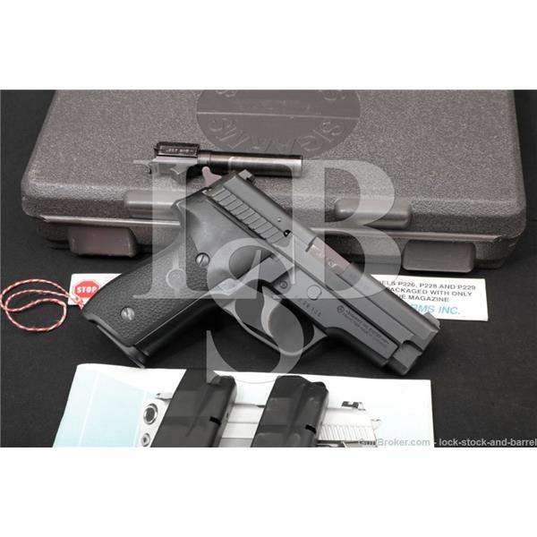 .40 S&W Sig Sauer Model P229 P 229 Blue 4" 357 40 Semi Auto Pistol MFD 1994