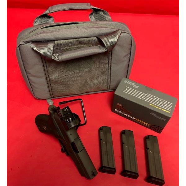 9mm Luger (9x19 Para) Sig Sauer Legion P229 w/Romeo1 SOR1P101 Red Dot. No Reserve! 4 inch " barrel