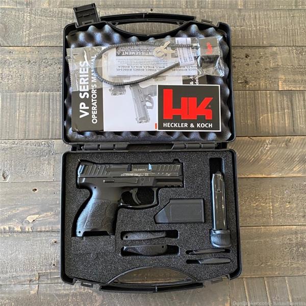 9mm Luger H&K VP9SK PI German Mfg w/ 4 Mags & Case Heckler Koch Like HK VP9 642230256262 3 inch " barrel