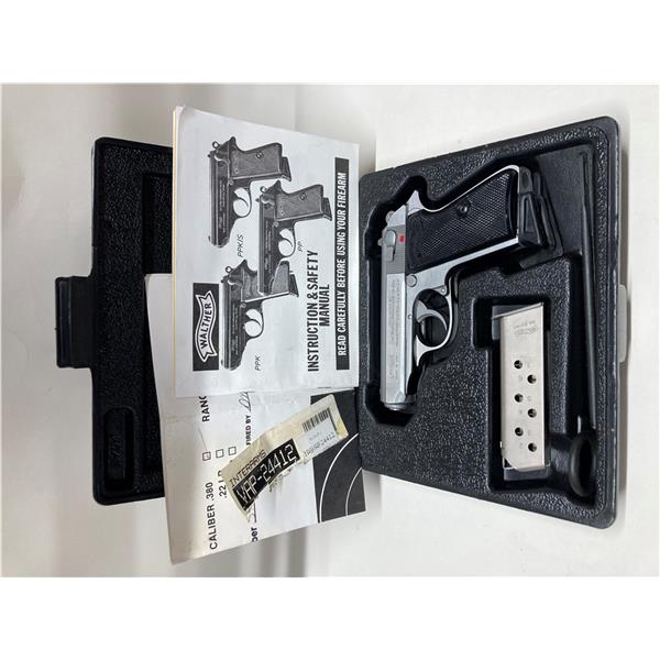 Walther PPK/S Stainless Steel in .380 ACP LIKE NEW 3 inch " barrel
