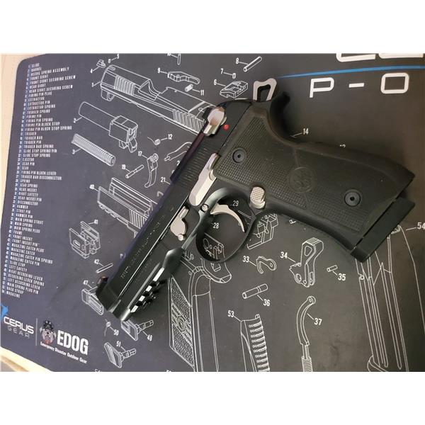 9mm Luger (9x19 Para) Beretta 92X FS LTT-CGW-92 (NP3 + Trigger Job Spartan Sights) 5 inch " barrel