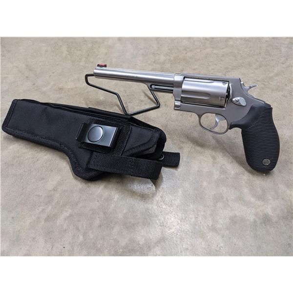 45 LC/410 Gauge Nice Taurus Judge 6.5" Stainless 5-Shot 45LC/410 Holster Fat Shipping 6 inch " barrel