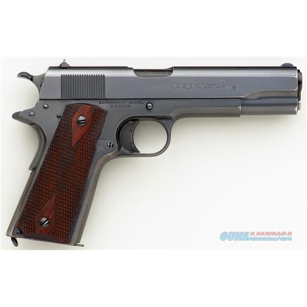 Colt Commercial 1911 .45 ACP, 1920, box, literature, layaway