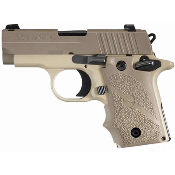 .380 ACP Sig Sauer P238 Desert 380 238-380-DES No Reserve! 3 inch " barrel