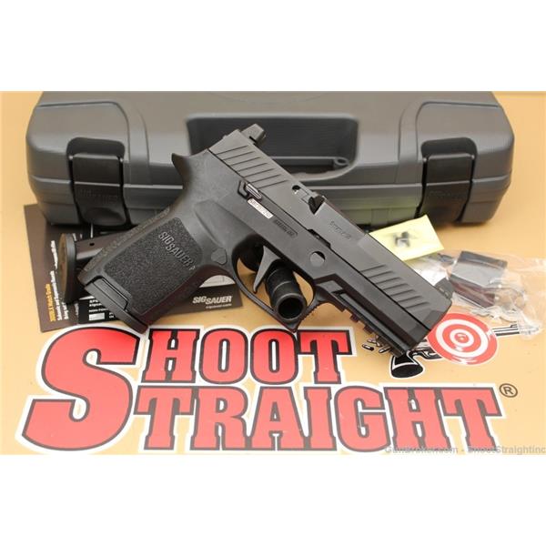 9mm Luger (9x19 Para) Sig Sauer P320 Compact RX 3.9" w/Case $10S&H NoCCfee 3 inch " barrel