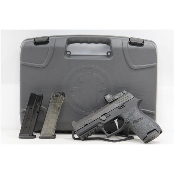 9mm Luger (9x19 Para) Used Sig Sauer P320 Compact (3) 15 Round Mags W/ Romeo 1 122-7-10 3 inch " barrel