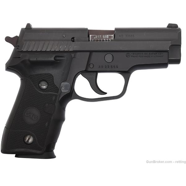 .357 SIG Used German Sig Sauer P229 357 4" Black Stainless 4 inch " barrel