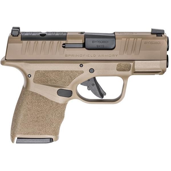 9mm Luger (9x19 Para) SPRINGFIELD ARMORY HELLCAT OSP 9MM 706397933951 HC9319FOSP