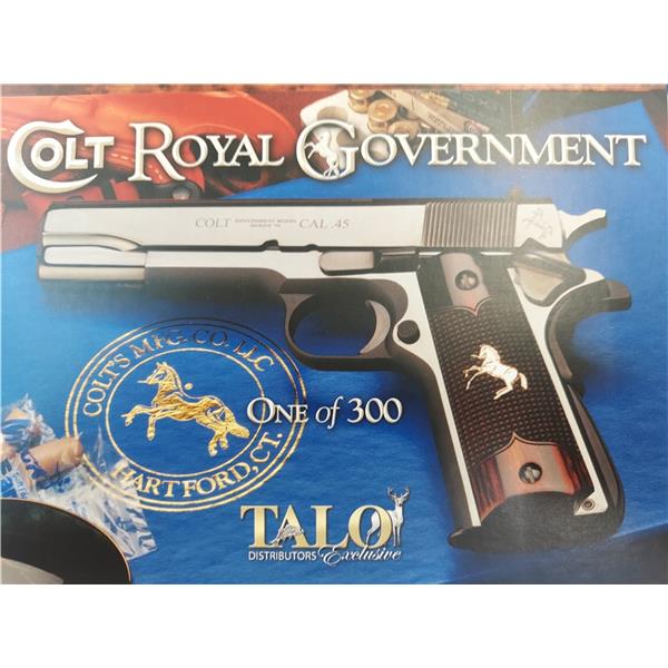 .45 ACP (Talo) Colt Royal Blue 1911 .45acp 66/300 5 inch " barrel