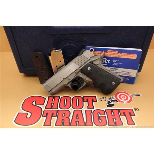 .45 ACP Colt 1911 Defender w/Case .45ACP 3" $10S&H NoCCFees 3 inch " barrel