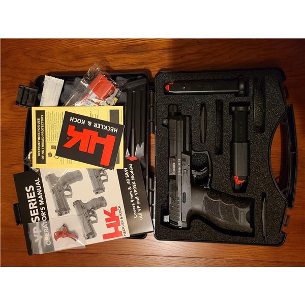 9mm Luger (9x19 Para) New Heckler & Koch VP9 Tactical Optics Ready, Los Lobos Trigger included