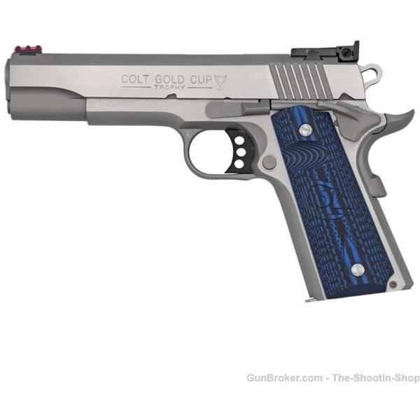 .38 Super Colt Model GOLD CUP LITE 1911 Stainless 38 SUPER 5" 9RD Govt Target NO RESV 5 inch " barrel