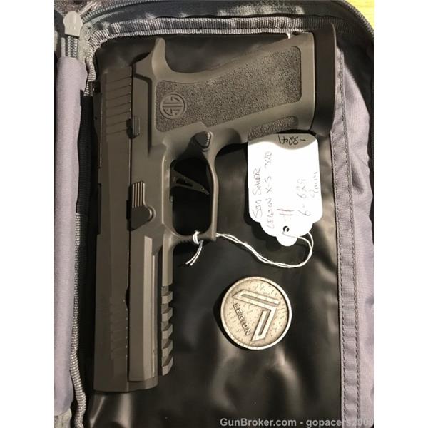 9mm Luger (9x19 Para) Sig Sauer p320 x-5 Legion 5 inch " barrel 6-629