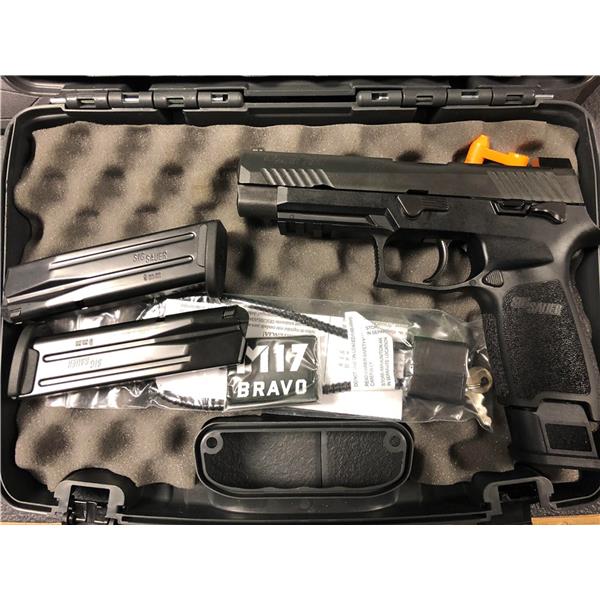 9mm Luger (9x19 Para) Sig Sauer P320 M17 Bravo M-17 320F-9-M17-MS-BRAVO 5 inch " barrel