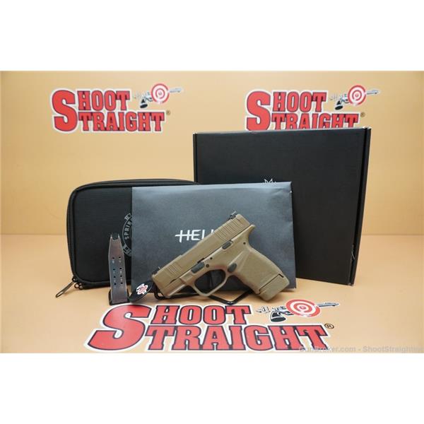 9mm Luger (9x19 Para) Springfield Armory HellCat FDE 3" w/Box $10S&H NoCCFees 3 inch " barrel