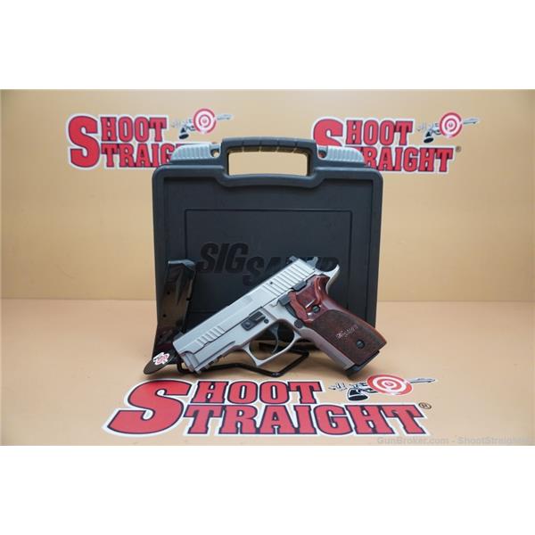 9mm Luger (9x19 Para) Sig Sauer P229 Elite Stainless 3.75" w/Case $10S&H NoCCFees 3 inch " barrel
