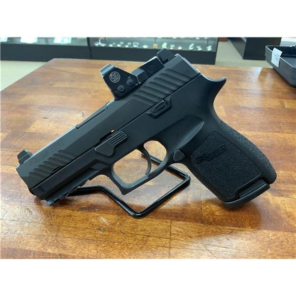 9mm Luger (9x19 Para) Sig Sauer P320 NICE! NO CC FEES! Penny Auction 798681558186 T11425 4 inch " barrel 320-C-9-BSS-RX