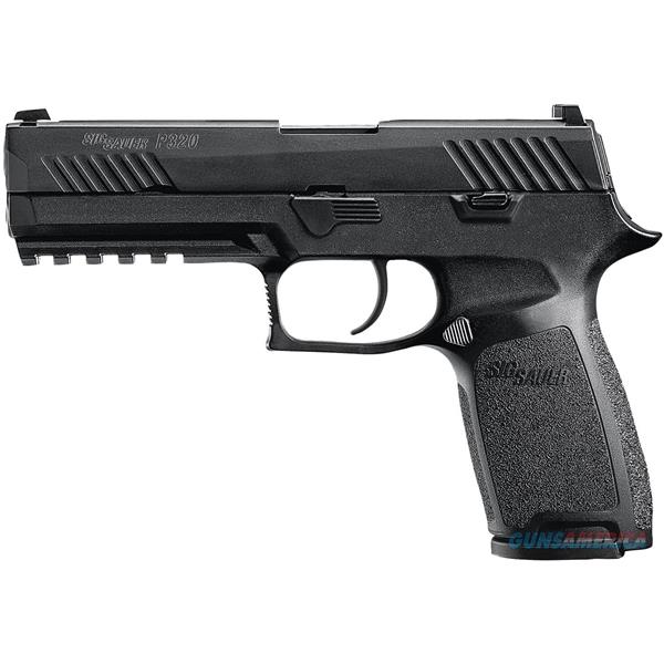 9mm Luger Sig Sauer P320 4.7" Nitron Black Striker Pistol w/ (2) 10Rd Mags 320F-9-B-10