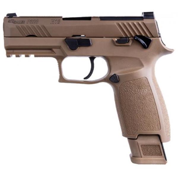 Sig Sauer P320 M18 CARRY 9MM COY 21+1 NS, 320CA-9-M18-MS-2M | COYOTE 798681654574