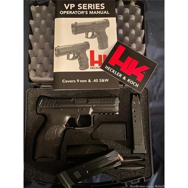 9mm Luger VP9 H&K VP 9. COMES WITH EXTRA MAGAZINE 4 inch " barrel