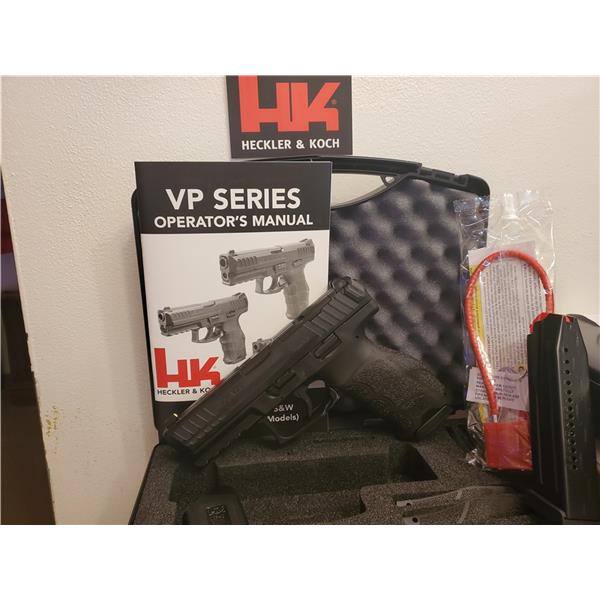 9mm Luger (9x19 Para) NEW HECKLER & KOCH VP9 OPTIC READY 9MM 2-17RD MAGS 642230259959 81000483 4 inch " barrel