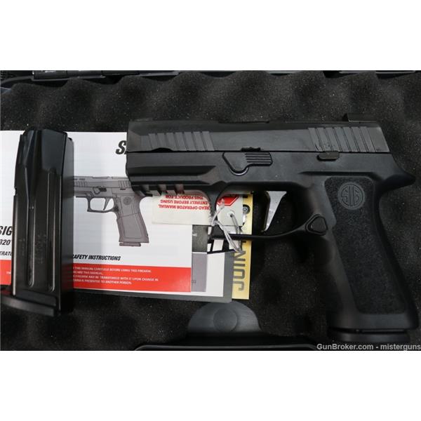 Sig Sauer P320 XCompact 9mm Compact Black Night Sights 9 mm P 320 798681618248 320XC9BXR3R2