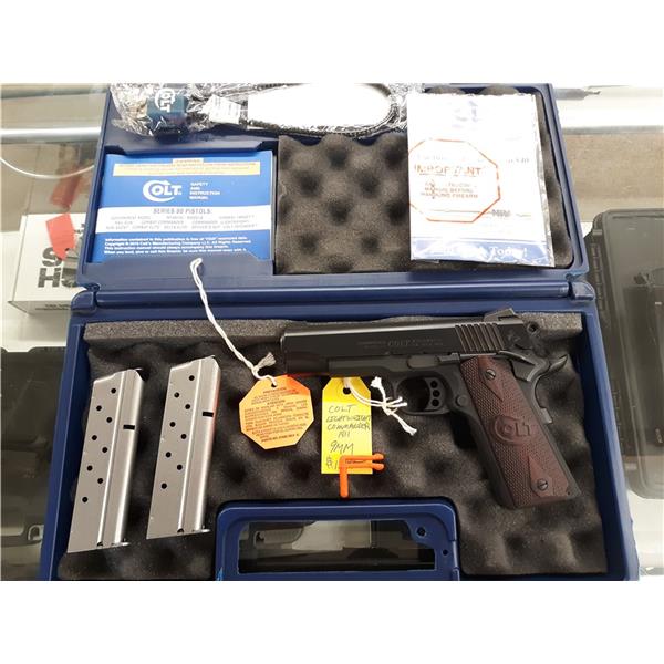 9mm Luger (9x19 Para) COLT 9MM LIGHTWEIGHT COMMANDER MODEL 04842XE O 4 inch " barrel