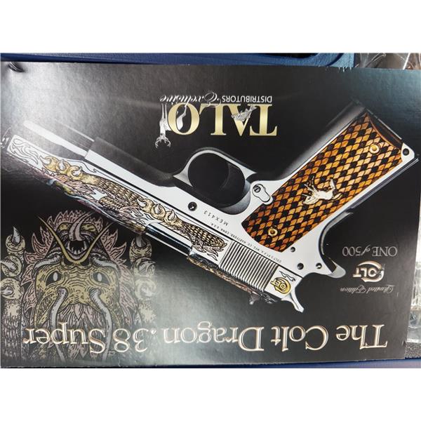 1911 (Talo) Colt Dragon .38 Super #39/500 5 inch " barrel