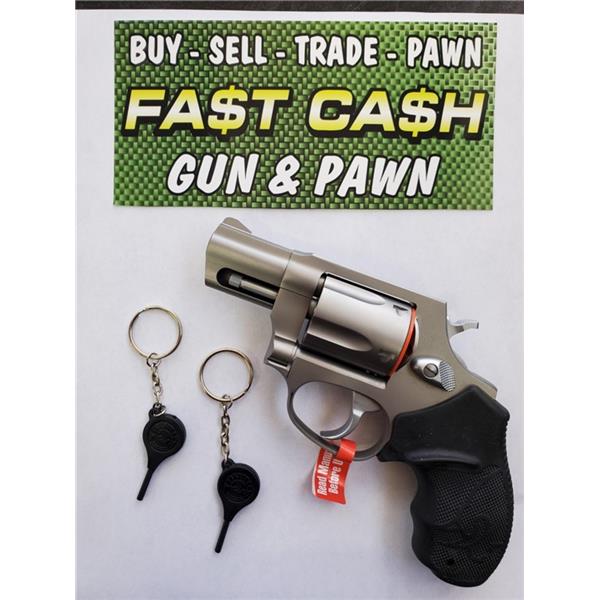 .38 Spl. Taurus Stainless 85, 38SP +P Revolver, New in Factory Box with papers, etc. 2 inch " barrel