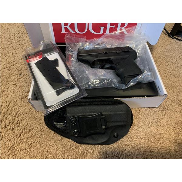 9mm Luger (9x19 Para) LC9s Ruger EC9s LNIB 2 Magazines, Hogue Grip, Kydex Holster 736676032839