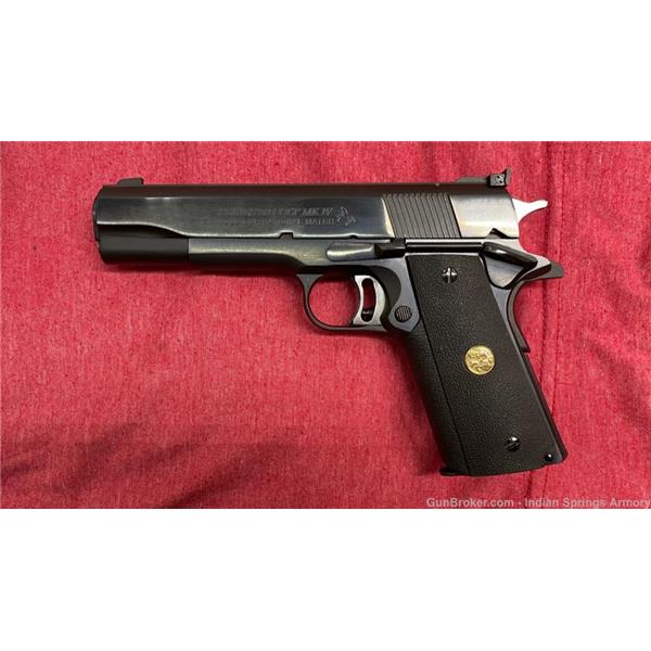 Colt Series 80 Gold Cup National Match Mark IV 1911 .45 ACP 45 Auto M1911