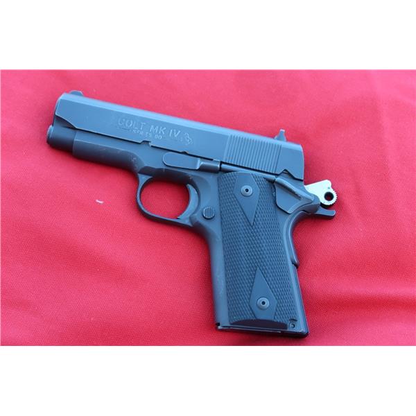.45 ACP Colt 1911 Officers .45acp MKIV Series 80 Very Good 1989