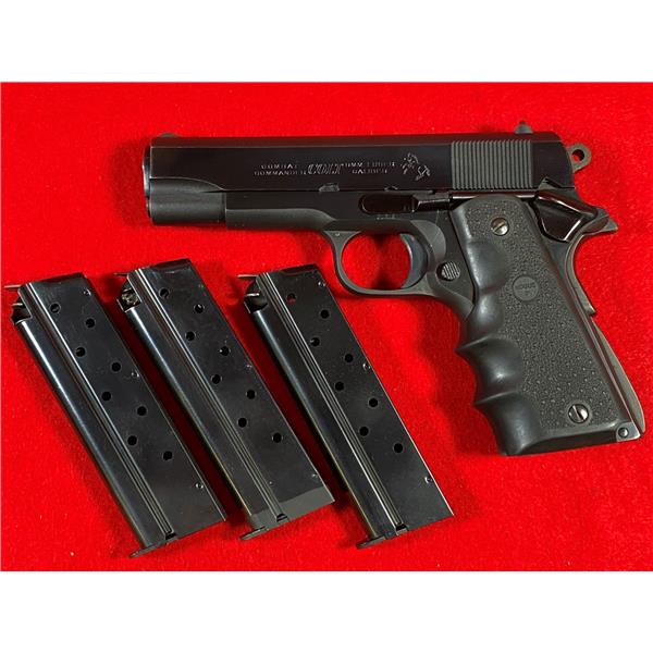 9mm Luger (9x19 Para) 1911 Colt Combat Commander Pistol + Mags