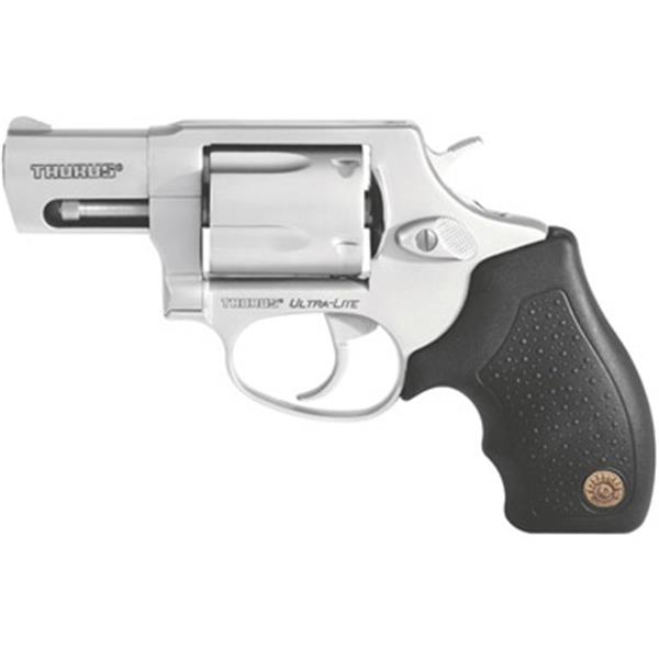 Taurus 85 Revolver Small 38 Special 2" Alloy Matte Stainless Rubber 5Rd 725327611240