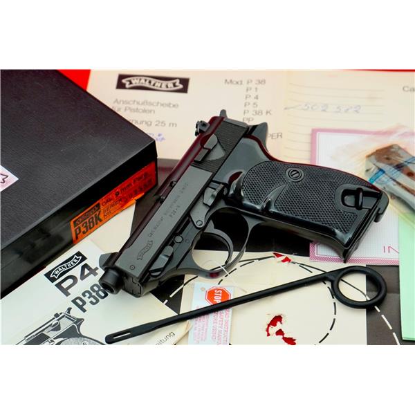 9mm Luger +P (9x19 Para) Ultra Rare Walther P38K 9MM Original Box & Target 100% NIB Holy Grail Keystone