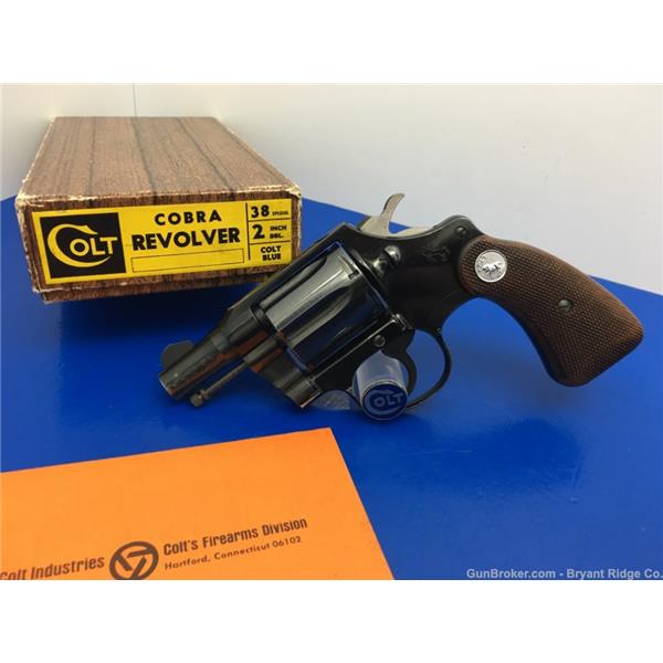 .38 Spl. 1964 Colt Cobra Spl Blue 2" *AMAZING FIRST ISSUE MODEL* 2 inch " barrel