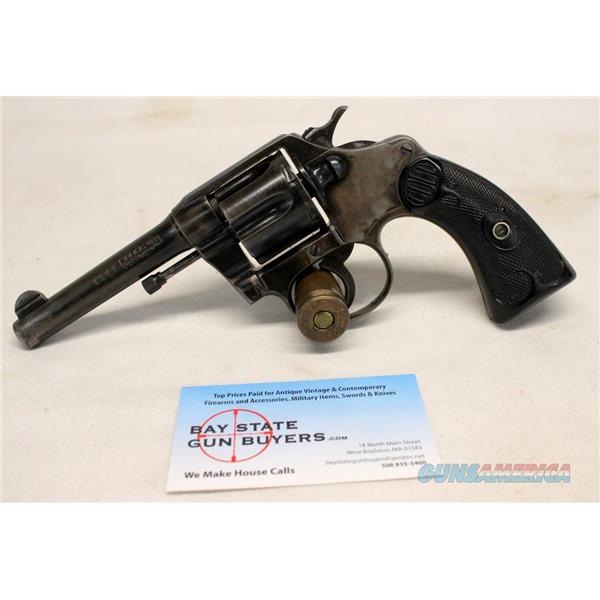 COLT Police Positive SERVICE REVOLVER ~ .38 S&W Marked "S.P.D. No. 7"