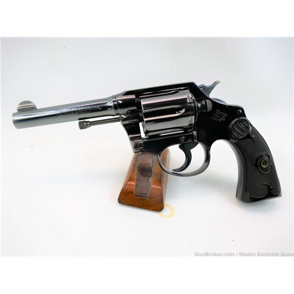 COLT POLICE POSITIVE 4" .38 SPECIAL