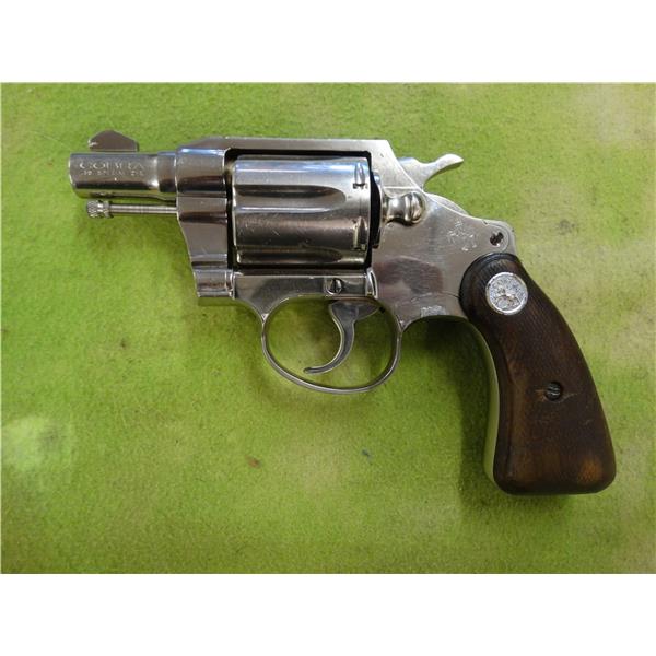 .38 Spl. 1st Generation 1964 Colt Cobra 38Spl 38 special Nickel