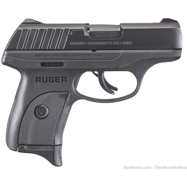 9mm Luger (9x19 Para) RUGER Model EC9S Compact Carry Pistol 7RD LC9 LC9S EC9 3283 NEW NR BLACK 9 736676032839 3 inch " barrel