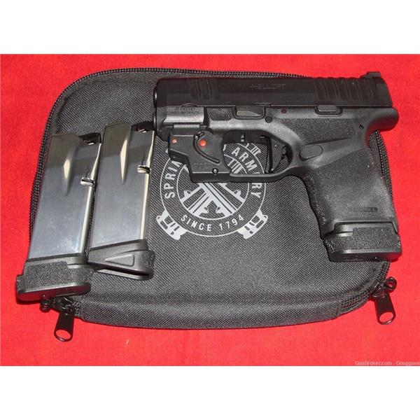 9mm Luger Springfield Armory Hellcat w/Viridian Laser Like New 3 inch " barrel