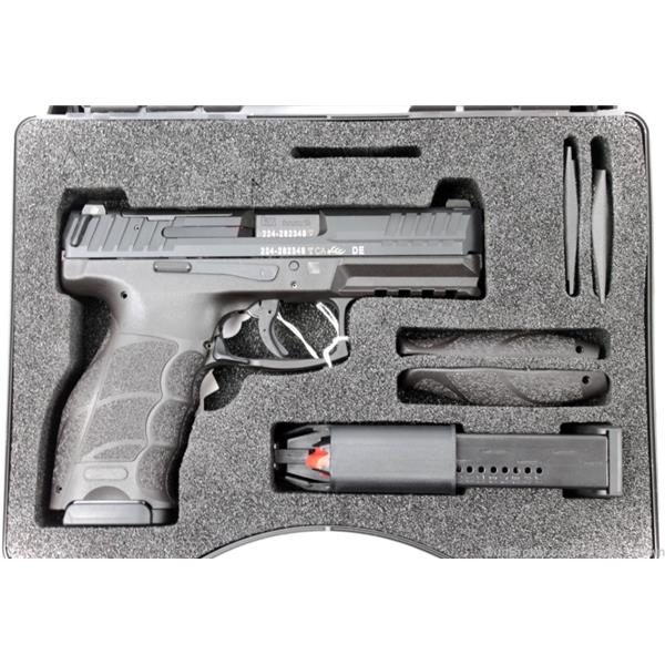 9mm Luger (9x19 Para) Heckler & Koch VP9 Optics Ready (OR) Semi-Automatic Pistol G8201601 YUL5A26B21 4 inch " barrel