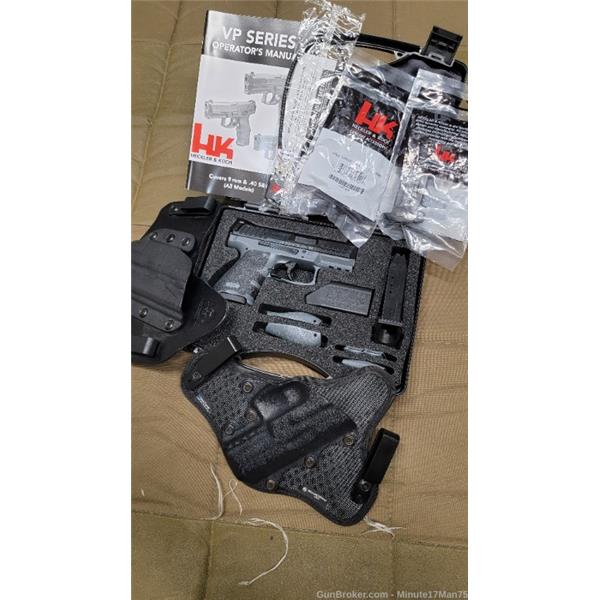 9mm Luger Heckler & Koch / H&K Gray VP9SK Trijicon Night Sights Germany